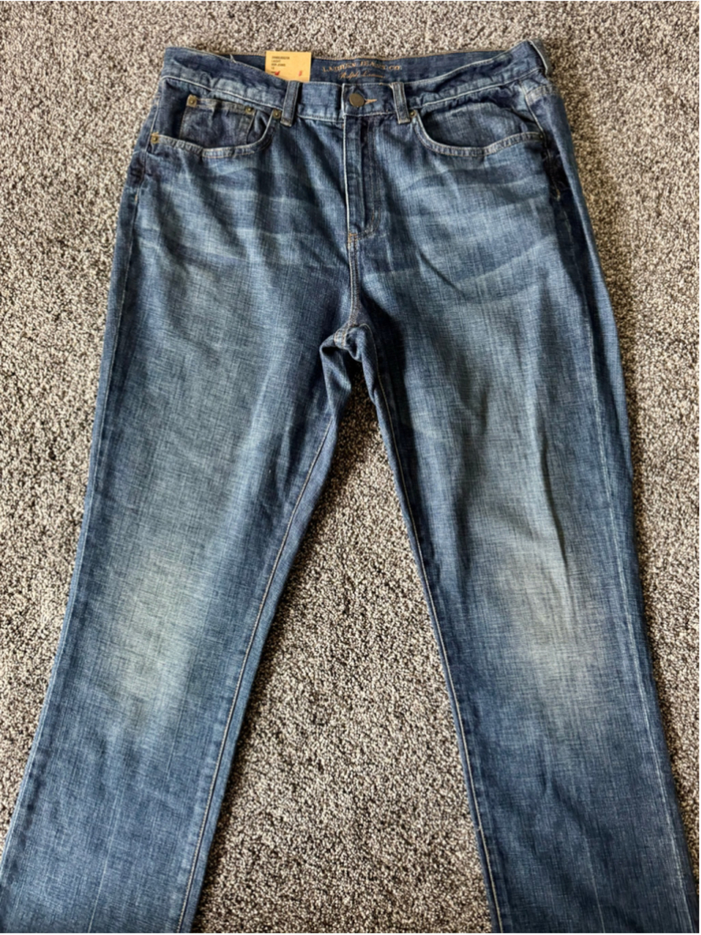 Women's Lauren Jeans Co. Ralph Lauren Laight Modern Slim Ankle Jeans SZ 12 NWT - Picture 2 of 12